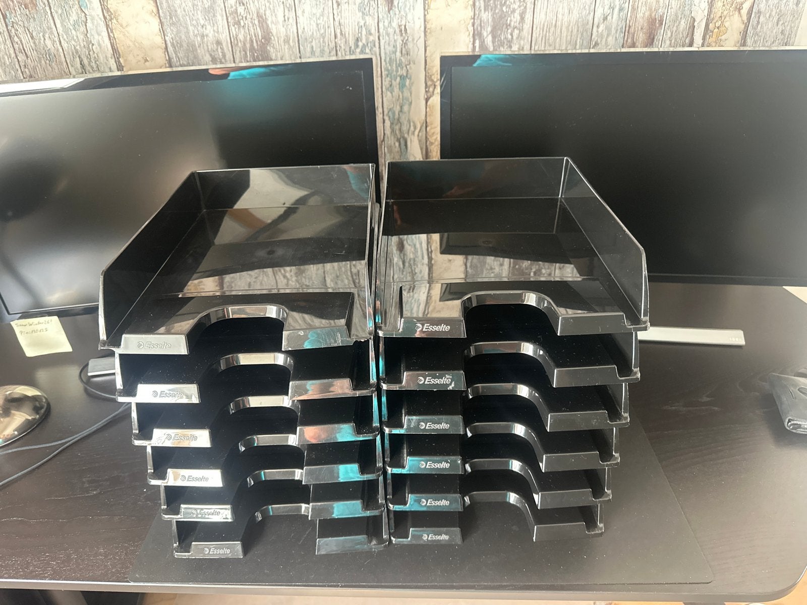 Esselte brievenbakjes / ladebakjes (12 stuks), Ophalen of Verzenden, Gebruikt