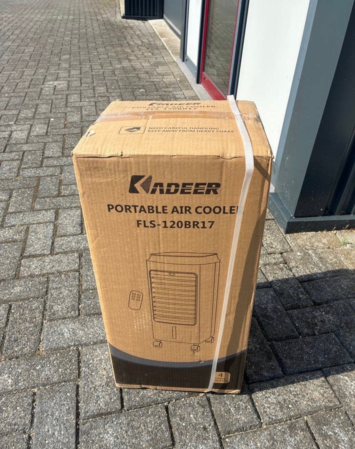 Kadeer mobiele Airco - Nieuw ongebruikt, Minder dan 60 m³, Nieuw, 3 snelheden of meer, Ophalen of Verzenden