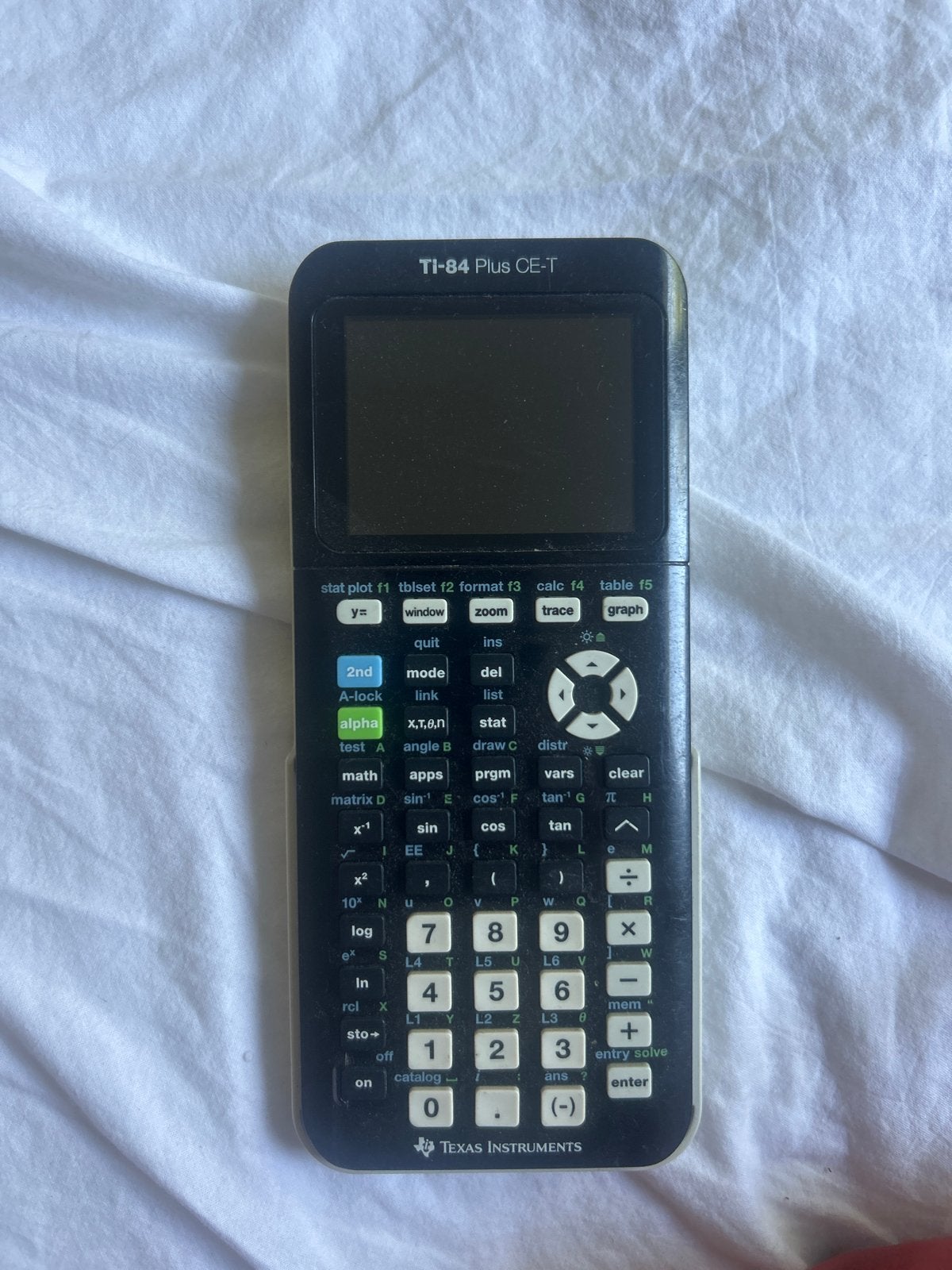 TI-84 Plus CE-T, Diversen, Ophalen of Verzenden, Grafische rekenmachine, Zo goed als nieuw