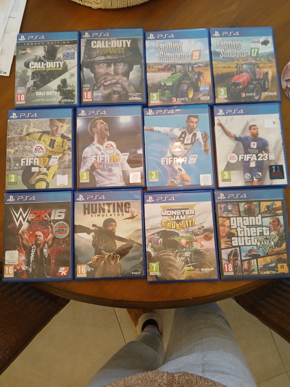 Playstation 4 spellen zie omschrijving, Ophalen, Gebruikt, Zonder controller, Original