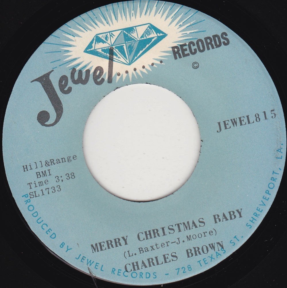 Charles Brown - Merry Christmas Baby 7"45, Ophalen of Verzenden, Zo goed als nieuw, 7 inch, Pop