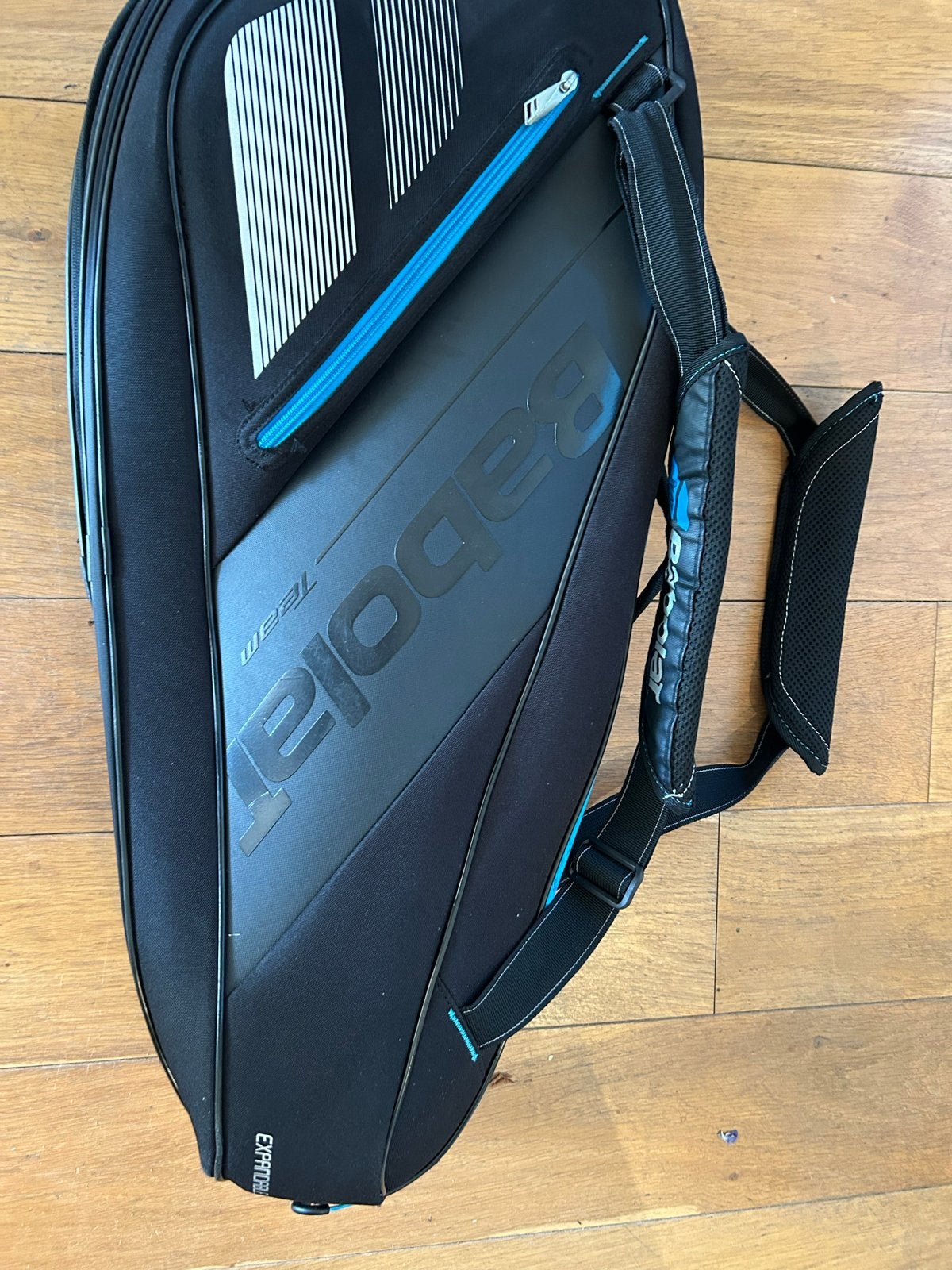 Babolat Tennistas - Zwart/Blauw, L2, Gebruikt, Ophalen of Verzenden, Tas