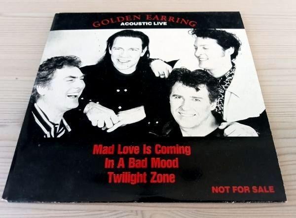 Golden Earring: Mad love's coming + 2. Promo Cd single., Ophalen of Verzenden, Gebruikt