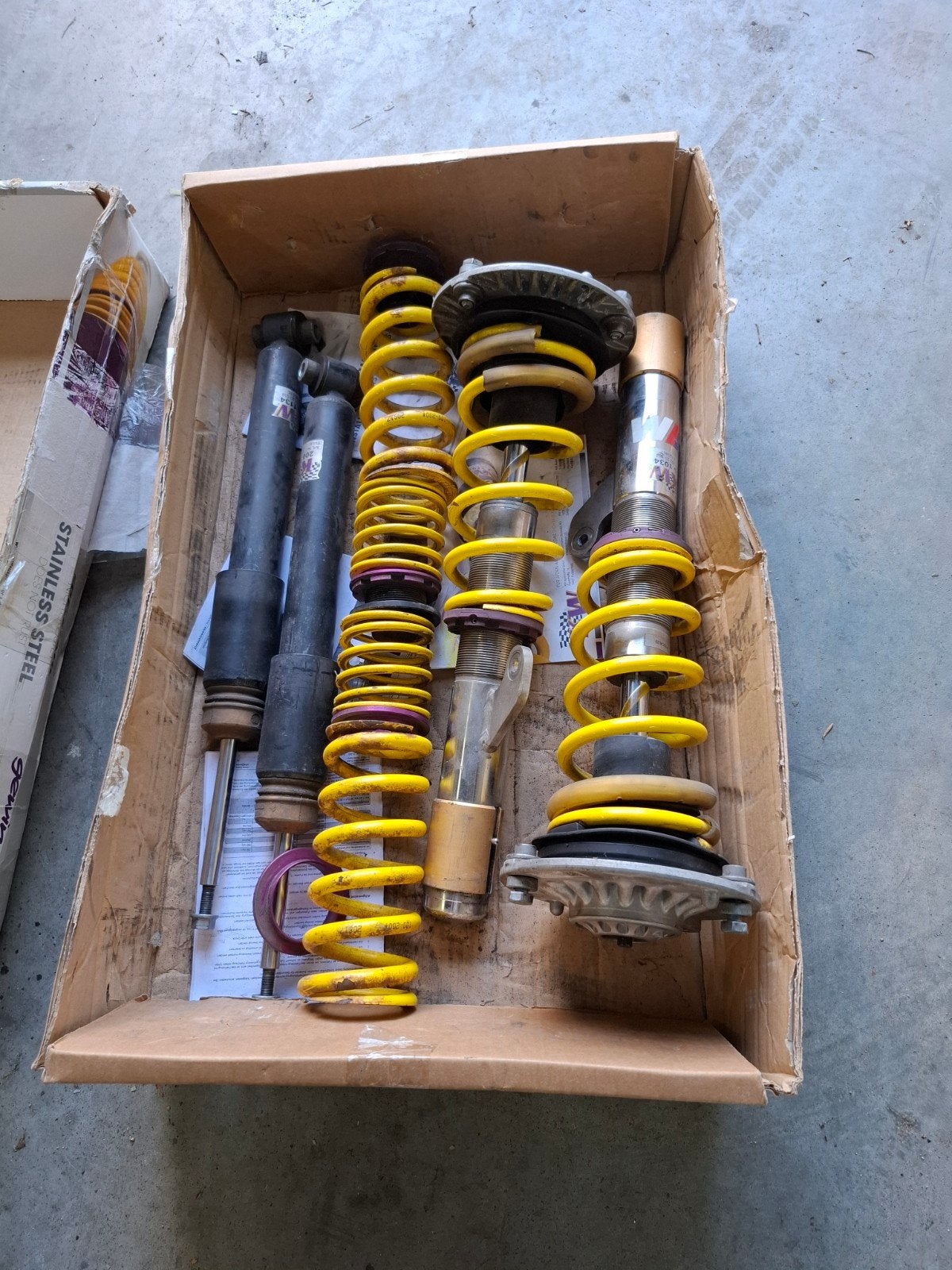 KW VERLAGINGS SET BMW 3 en 4 Serie  F30 F31 F32 F80, Ophalen, Gebruikt, BMW