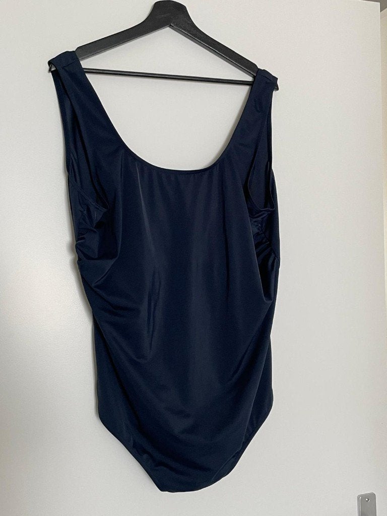 dames grote maten badpak maat 54/56 donkerblauw en zwart, Overige kleuren, Ulla Popken, Ophalen of Verzenden, Zo goed als nieuw