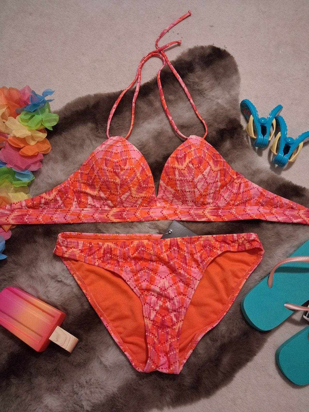 Nieuwe Osaga bikini maat 36 voor B of C cup, Nieuw, Oranje, Ophalen of Verzenden, Osaga