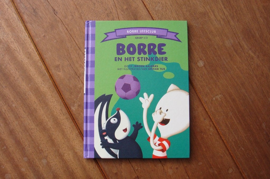 Borre en het stinkdier groep 1-2 NIEUW €1,-, Boeken, 5 of 6 jaar, Fictie algemeen, Jongen of Meisje, Nieuw