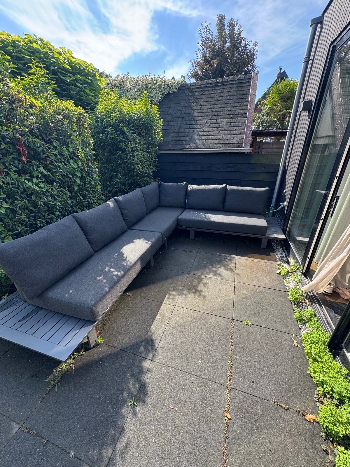 Zo goed als nieuwe loungeset - 360x290cm - Tierra Outdoor, Ophalen, Zo goed als nieuw