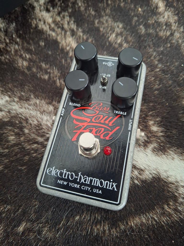 Electro-Harmonix Bass Soul Food Overdrive Pedaal, Muziek en Instrumenten, Effecten, Ophalen of Verzenden, Zo goed als nieuw, Distortion, Overdrive of Fuzz
