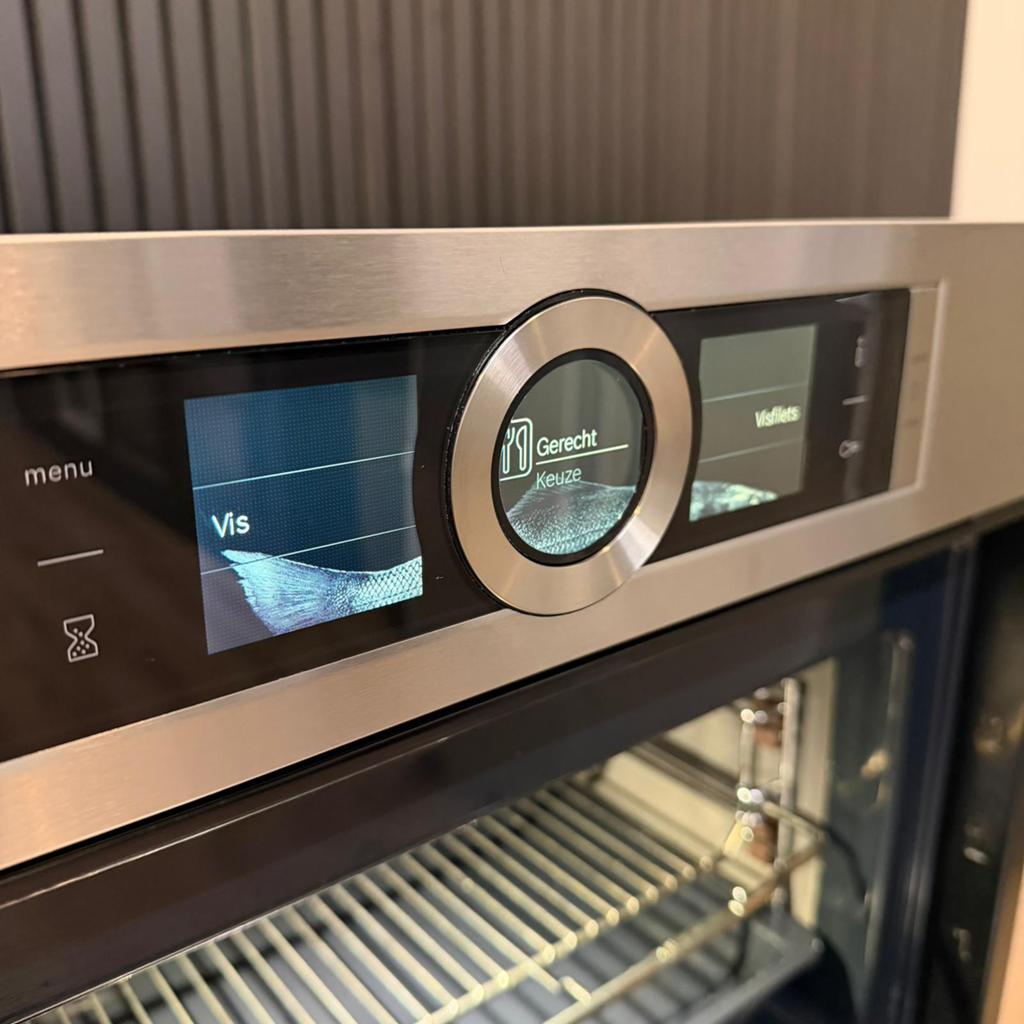 Bosch Serie 8 inbouw combimagnetron oven, Witgoed en Apparatuur, Ovens, Refurbished, Bosch, Combi-oven, Inbouw