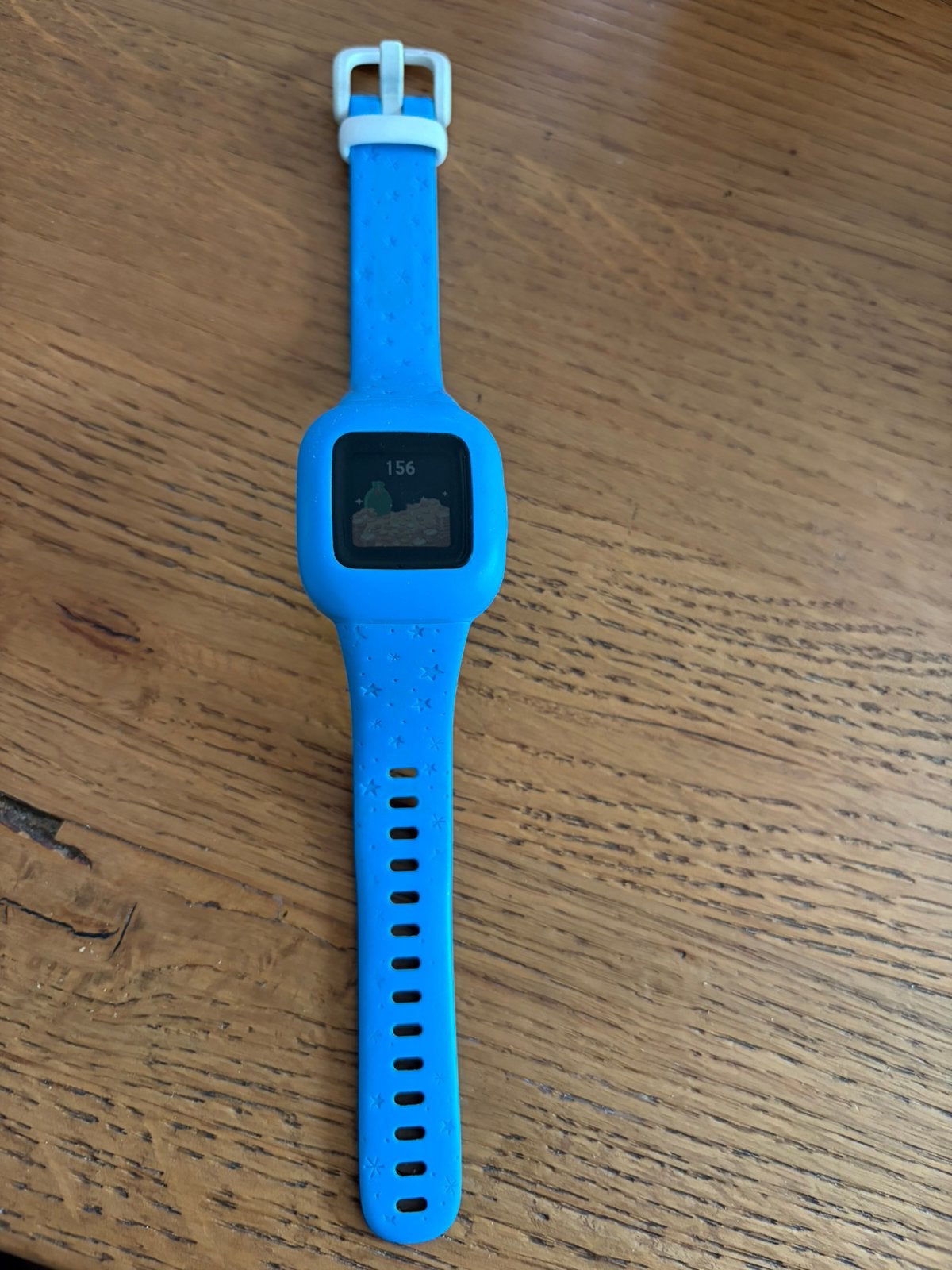 Garmin activity tracker Vivofit junior 3 - in goede staat, Ophalen, Zo goed als nieuw, Blauw, Jongen of Meisje