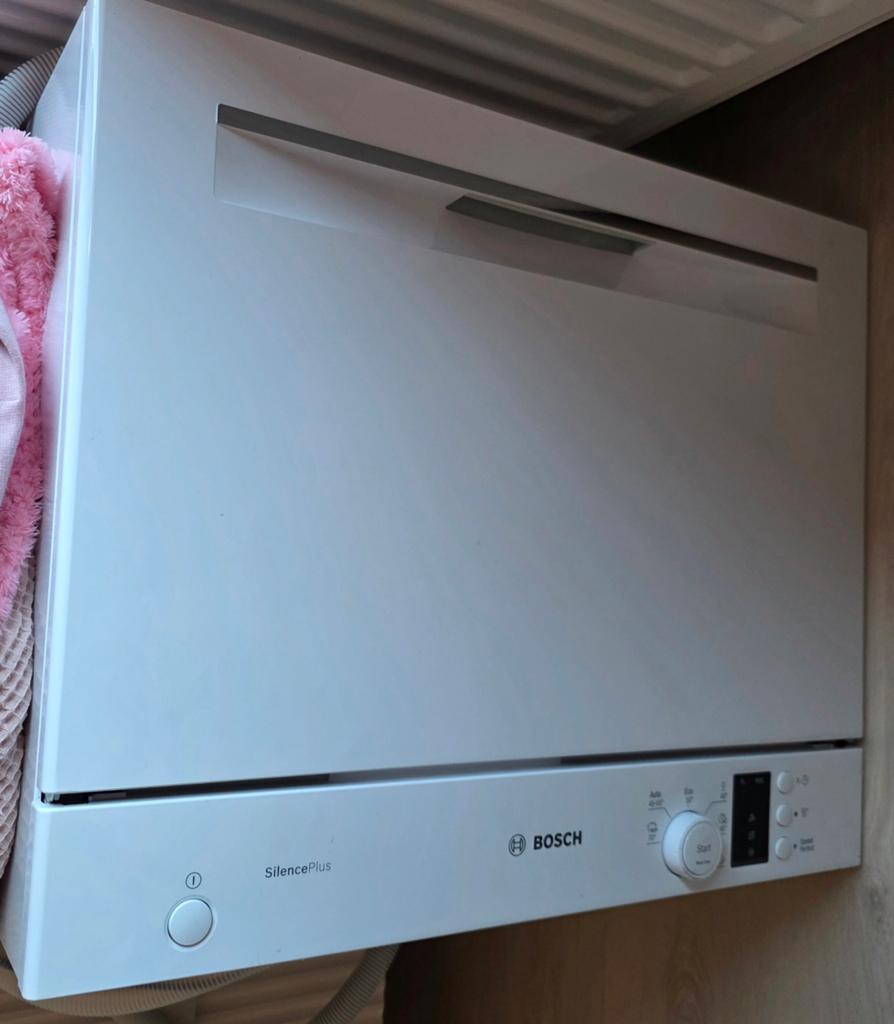 Bosch SilencePlus Vaatwasser - Compact en Stil, Ophalen, Gebruikt, 85 tot 90 cm, 45 tot 60 cm