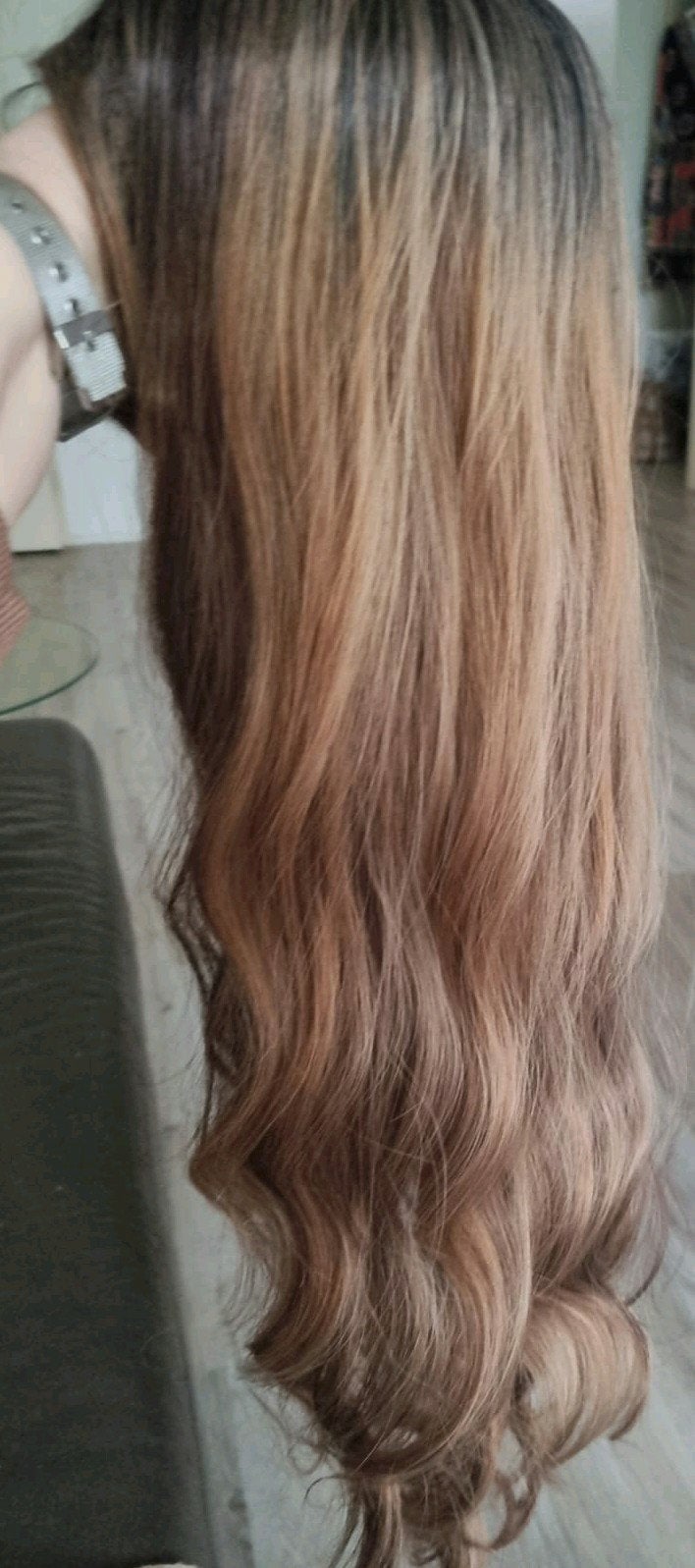 Mooi lang haarwerk.  26 inch., Ophalen of Verzenden, Nieuw, Pruik of Haarverlenging