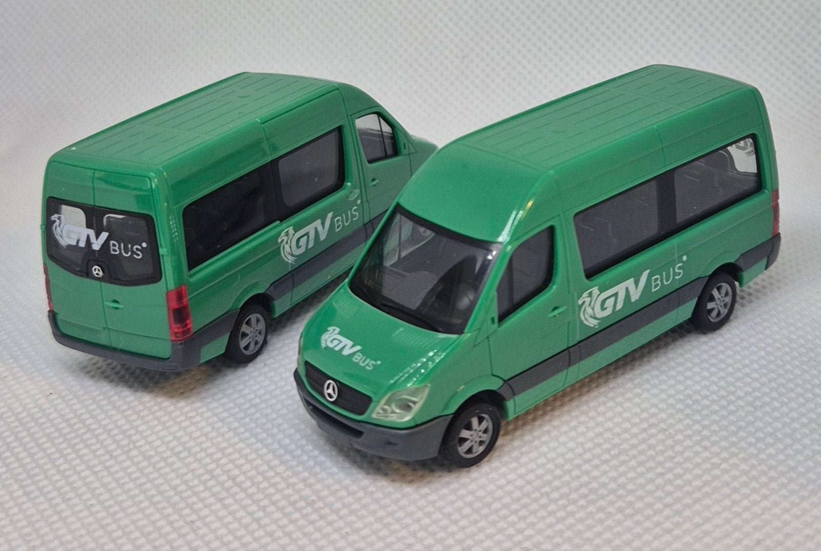 MB Sprinter GTV-bus Eigenbouw, Hobby en Vrije tijd, Modelauto's | 1:87, Ophalen of Verzenden, Zo goed als nieuw, Auto, Herpa