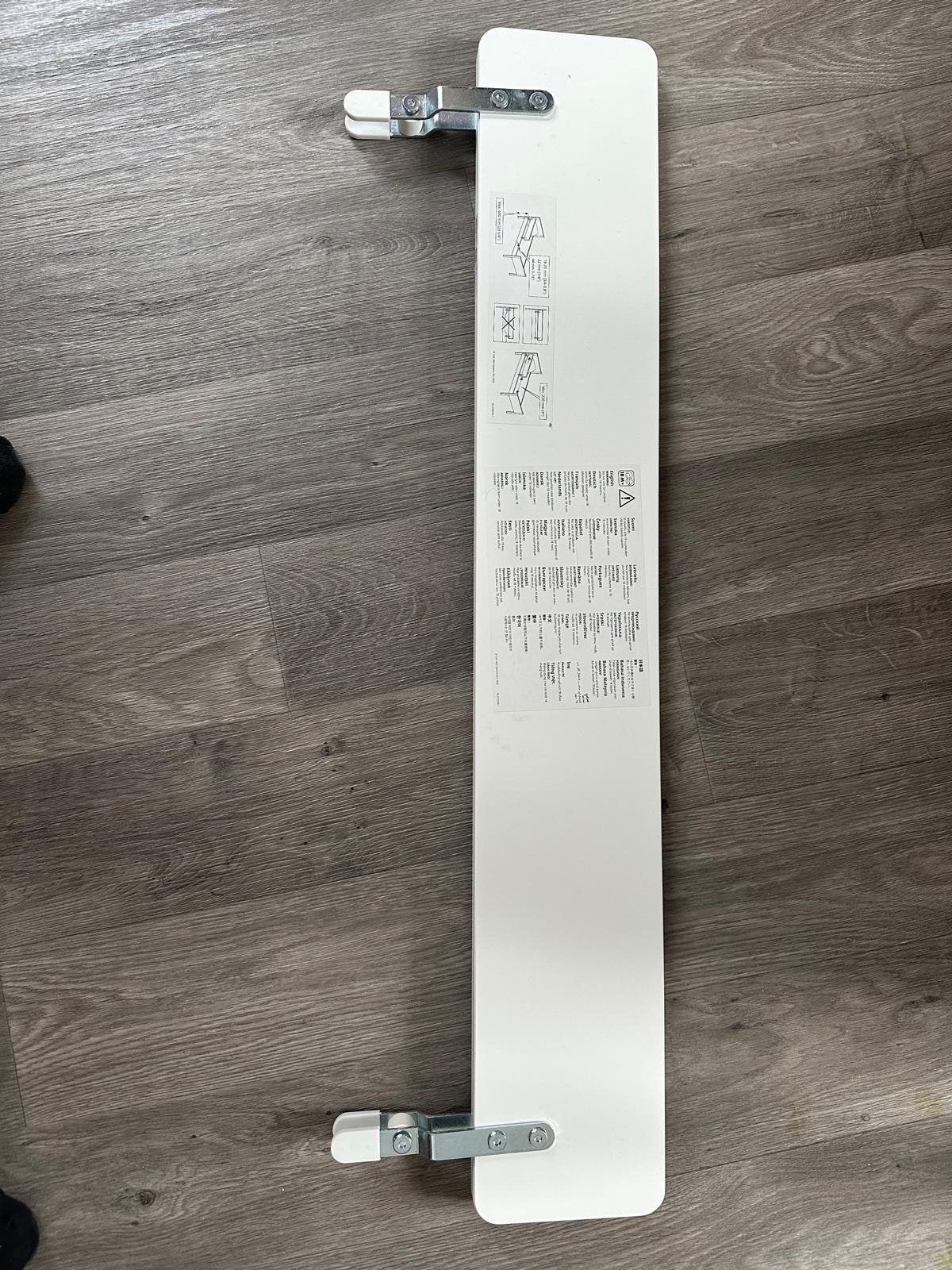 Ikea bedsteun, Huis en Inrichting, Ophalen, Zo goed als nieuw, Wit