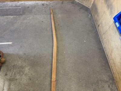 Helmstok teak Antaris 18 135cm