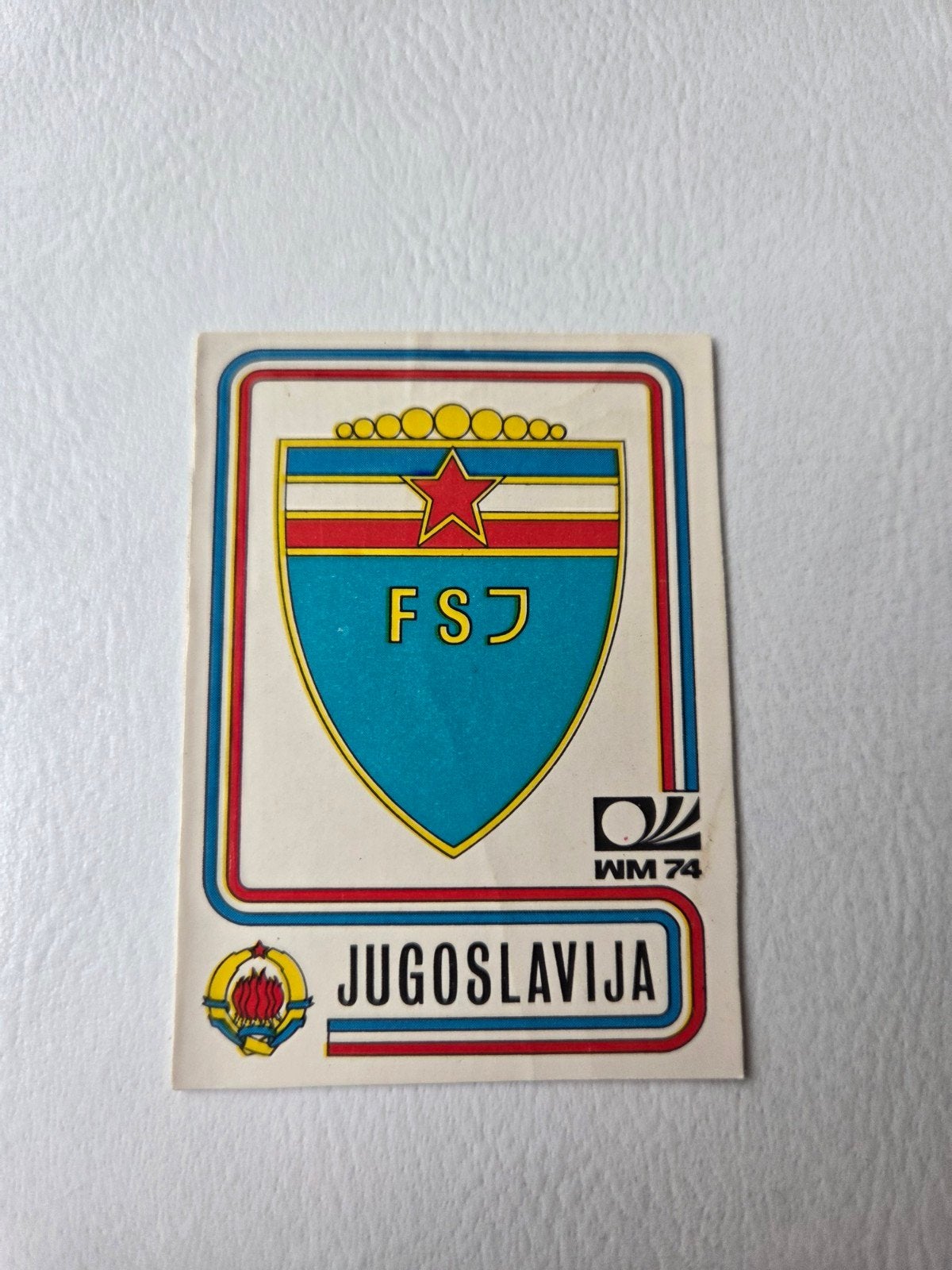 Panini WK 74, Ophalen of Verzenden, Zo goed als nieuw, Buitenlandse clubs, Poster, Plaatje of Sticker