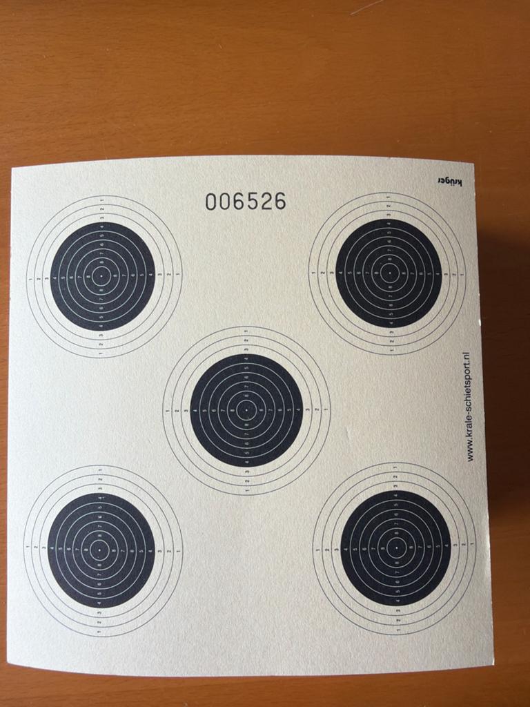Schietkaarten Krüger - Meer dan 200 stuks, Sport en Fitness, Schietsport-accessoires, Ophalen of Verzenden, Nieuw