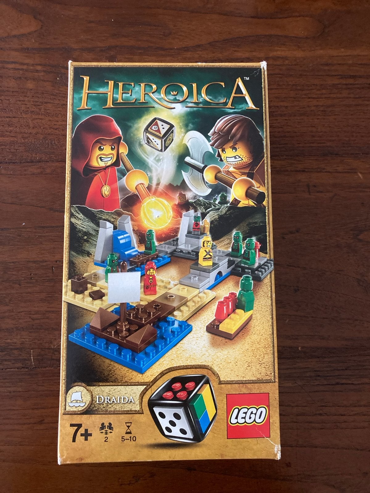 Lego Heroica Draida 3857 Bordspel, Ophalen, Gebruikt