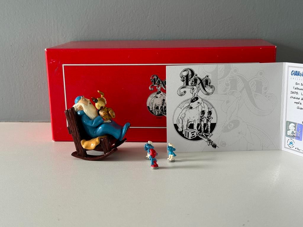 Omnibus en de hond Puppy/Gian & Davi - pixi - smurfen, Ophalen of Verzenden, Zo goed als nieuw, Verschillende Smurfen