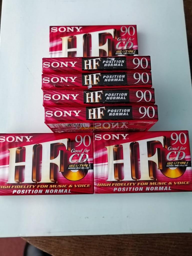 Sony bandjes., 2 t/m 25 bandjes, Overige genres, Ophalen of Verzenden, Nieuw in verpakking