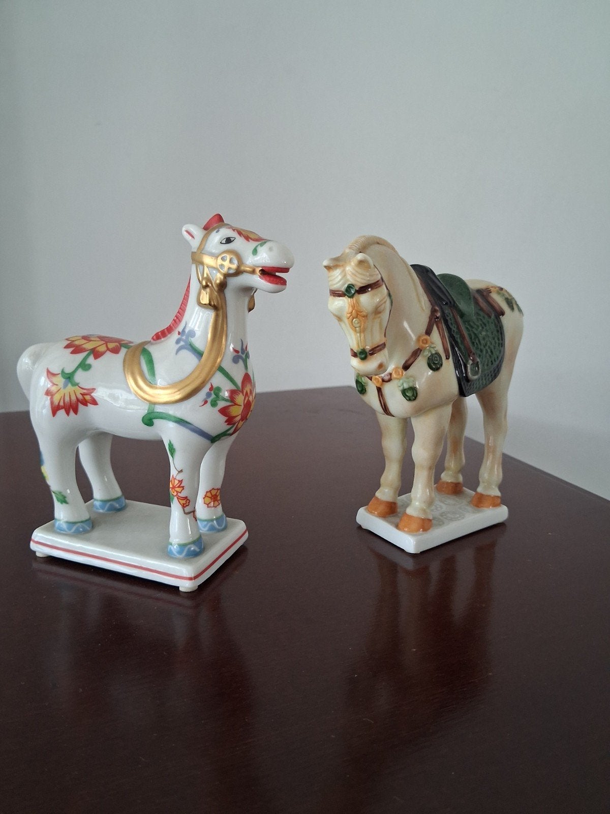 Franklin Mint paarden beeldjes 1987, Ophalen of Verzenden, Zo goed als nieuw, Dier