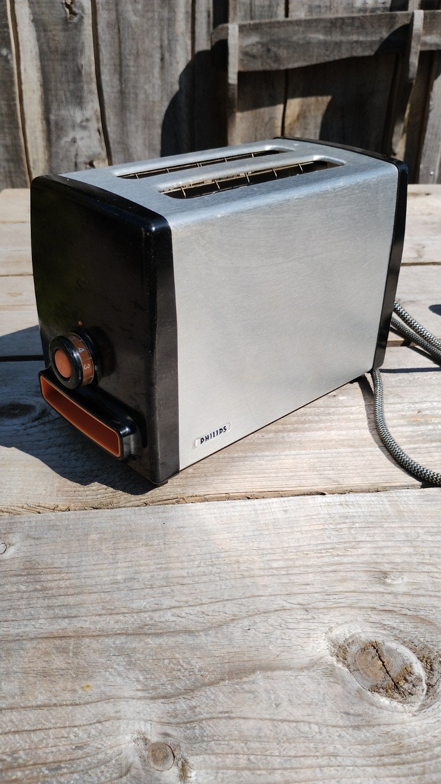 Retro Philips Broodrooster HD 4130 - Vintage, Ophalen of Verzenden, Gebruikt