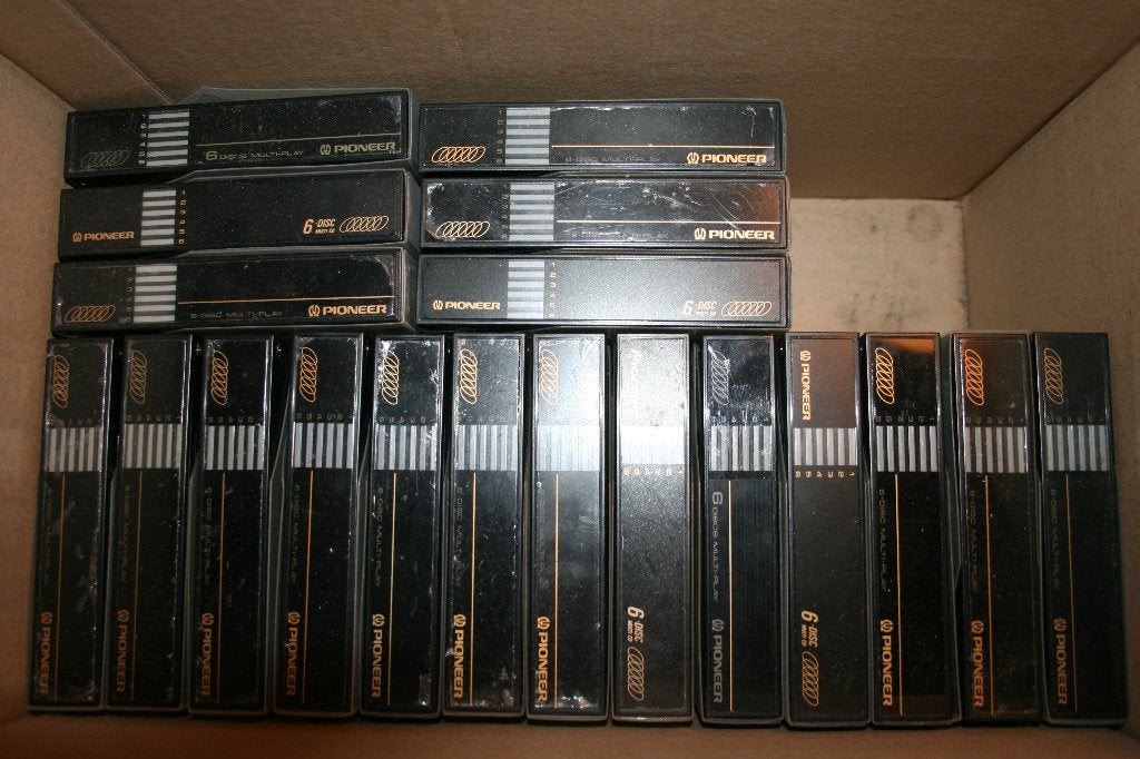 cd speler pioneer 6 delige cassette, Ophalen of Verzenden, Gebruikt, Overige merken, Wisselaar