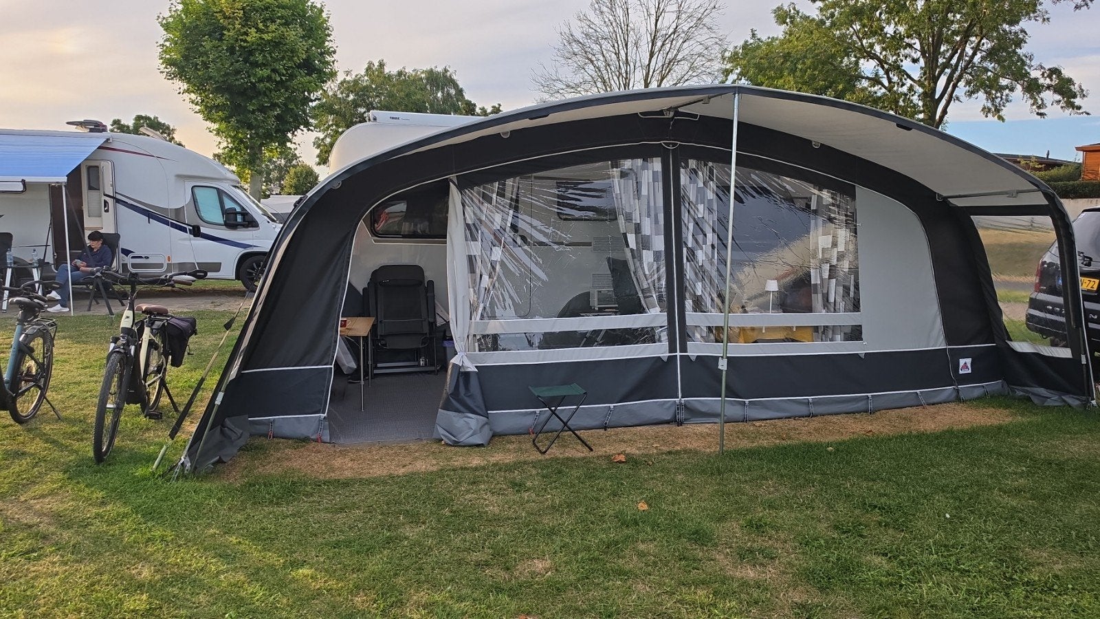 Dorema voortent bj 2020, omloopmaat 961cm, diepte 2.5m, Caravans en Kamperen, Ophalen, Gebruikt