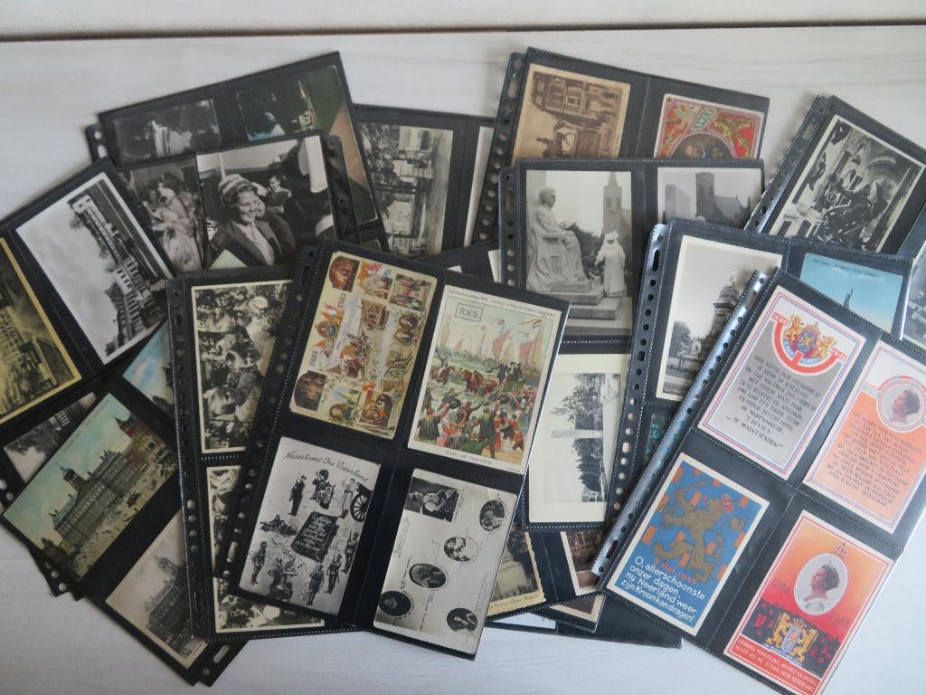 125 Ansichtkaarten Koninklijk Huis, Verzamelen, Koninklijk Huis en Royalty, Ophalen of Verzenden, Gebruikt, Nederland, Kaart, Foto of Prent