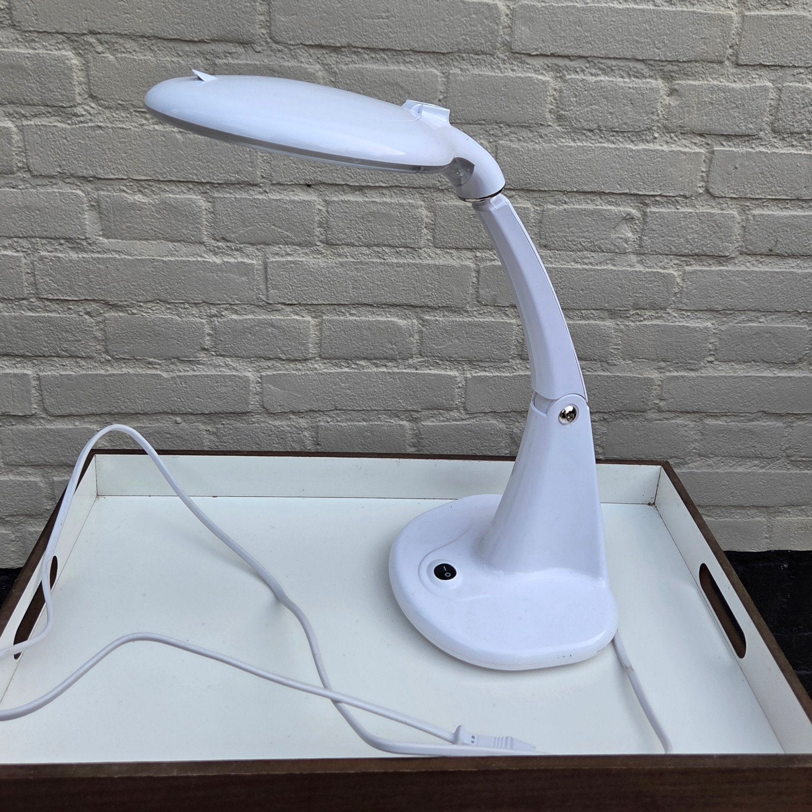 Prym Vergrootglas/Loeplamp met LED-verlichting en staander, Ophalen of Verzenden, Zo goed als nieuw, Loeplamp