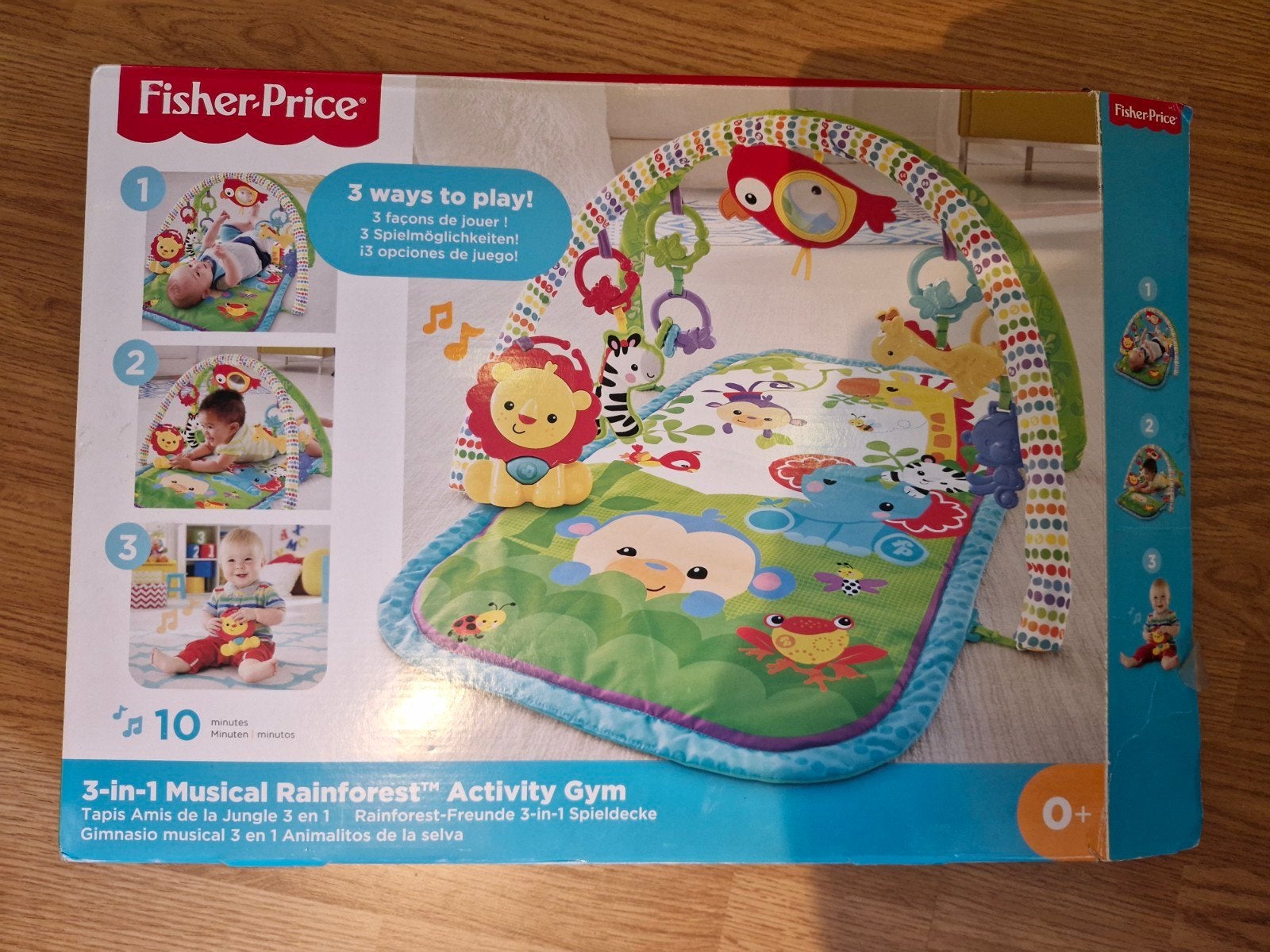 Fisher-Price 3-in-1 Musical Rainforest Activity Gym, Ophalen, 6 maanden tot 2 jaar