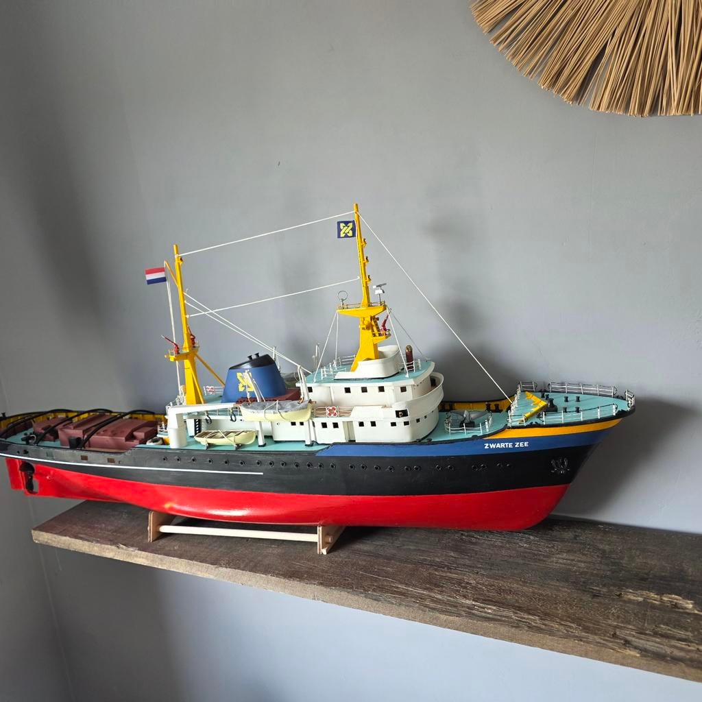 Modelbouwboot De Zwarte Zee (Billing Boats) - 90 cm, Hobby en Vrije tijd, Modelbouw | Boten en Schepen, Ophalen, Gebruikt, Groter dan 1:32