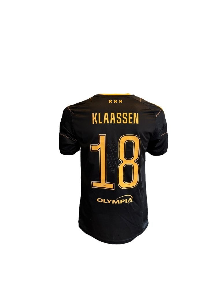 Davy Klaassen AFC Ajax 26/27 gesigneerd Thuis Shirt, Soccersignings.nl, Shirt, Ophalen of Verzenden, Zo goed als nieuw