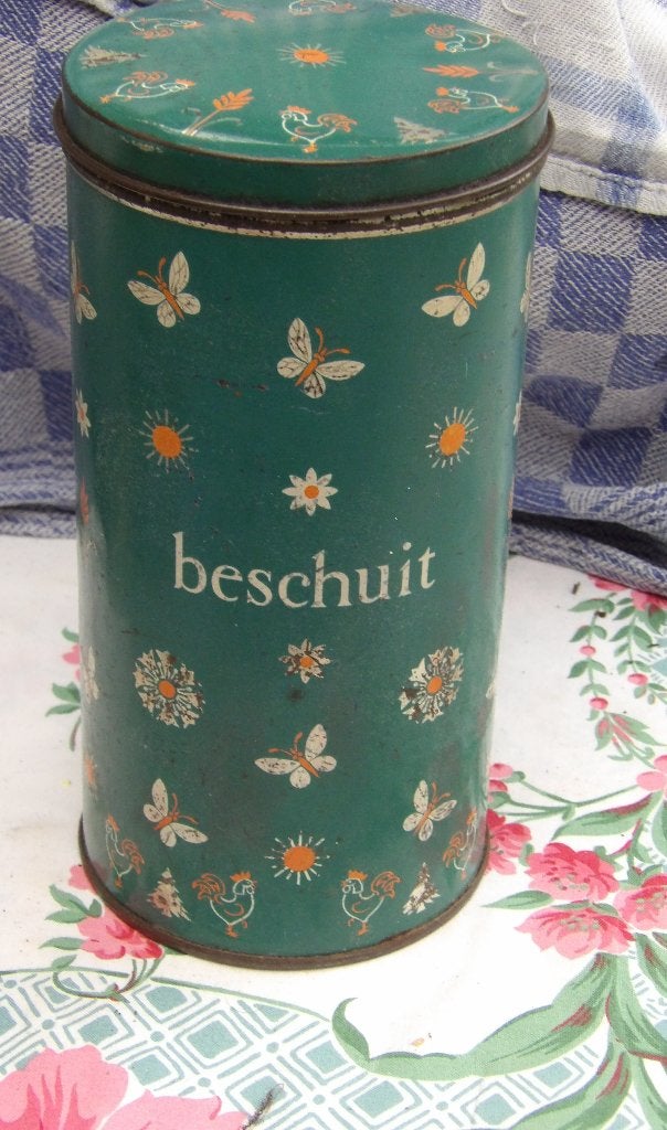 oude beschuitbus/ Beschuitbus SPAR, Ophalen of Verzenden, Gebruikt, Beschuit, Overige merken