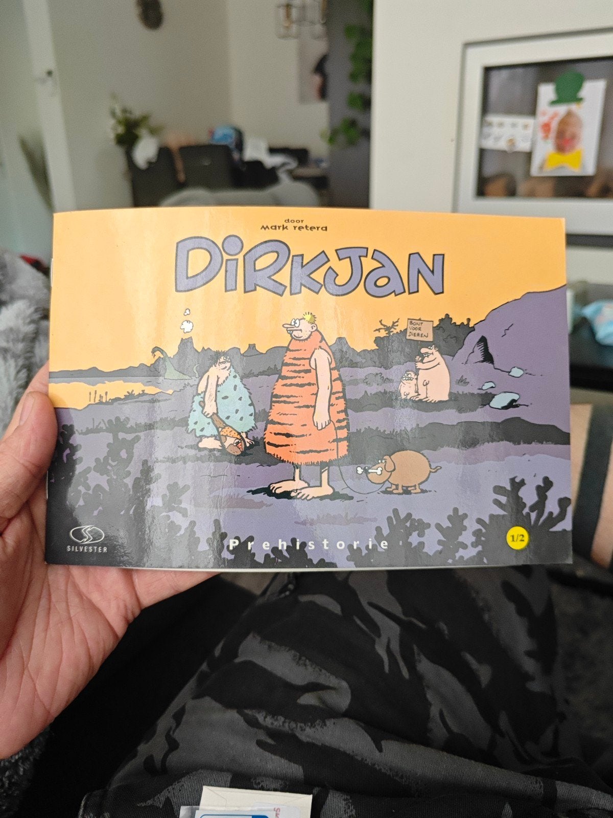 Dirkjan Prehistorie 1/2 stripboek, Boeken, Eén stripboek, Mark Retera, Ophalen of Verzenden, Zo goed als nieuw