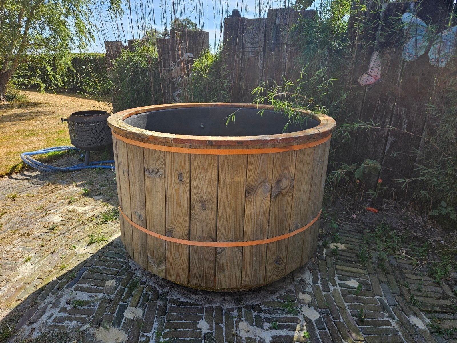Houten Hottub, Ophalen of Verzenden, Gebruikt, Filter, Vast