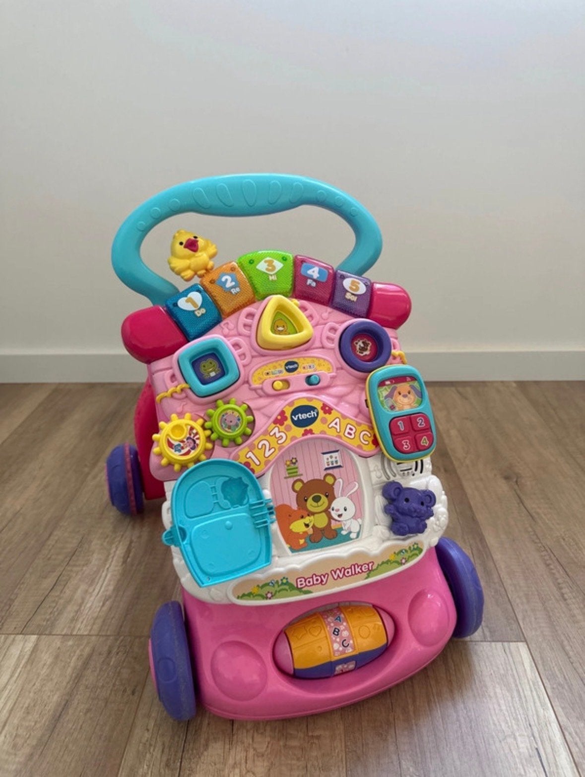 VTech Baby Walker Roze - Zo goed als nieuw, Ophalen, Zo goed als nieuw, Overige typen, Met licht