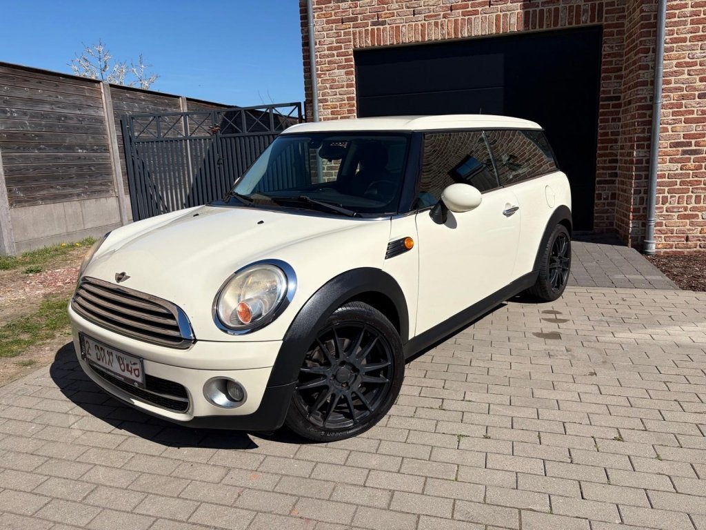 MINI Clubman 1.6 diesel (bj 2010), 0 cilinders, Gebruikt, Clubman, Wit