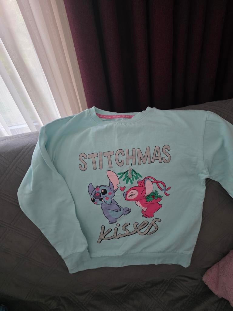 Stijlvolle Stitch sweater voor meisjes - Primark Disney, Meisje, Trui of Vest, Zo goed als nieuw, Primark Disney
