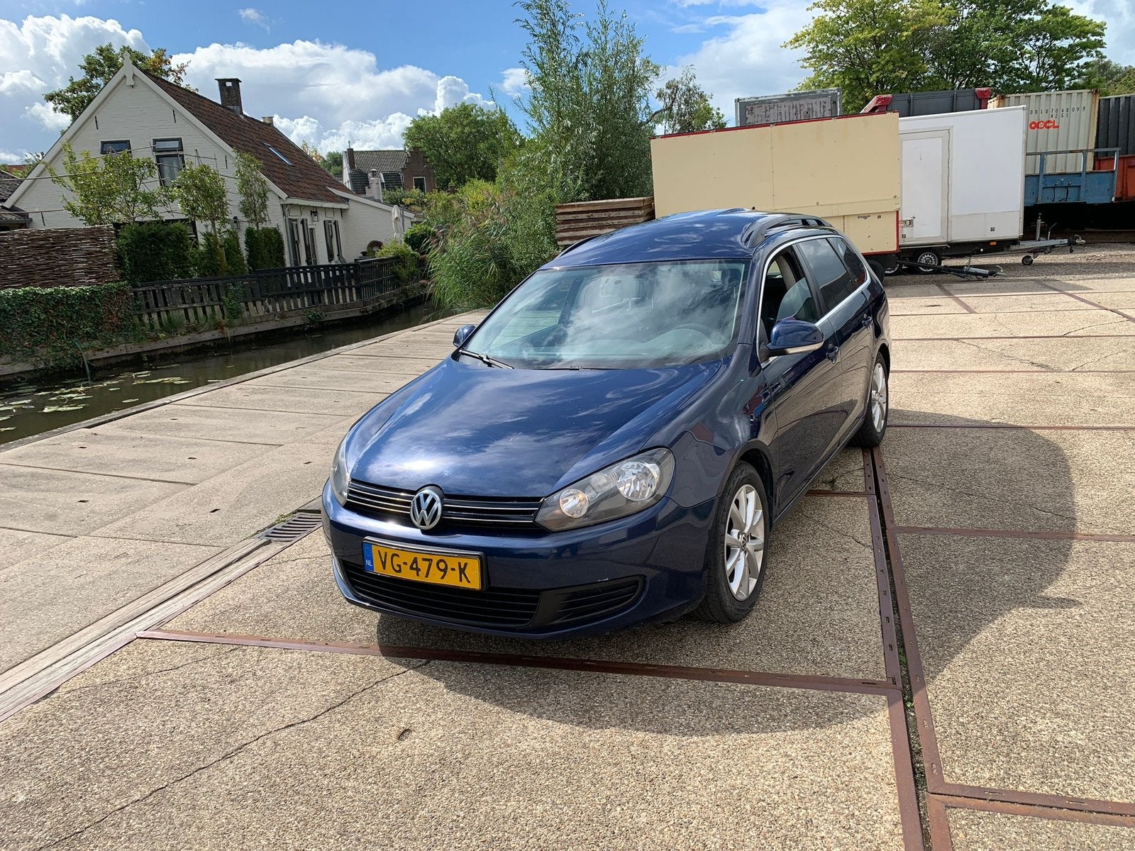 Volkswagen Golf 1.6 TDI 77KW Variant VAN 2014, Euro 5, Stof, 4 cilinders, Origineel Nederlands