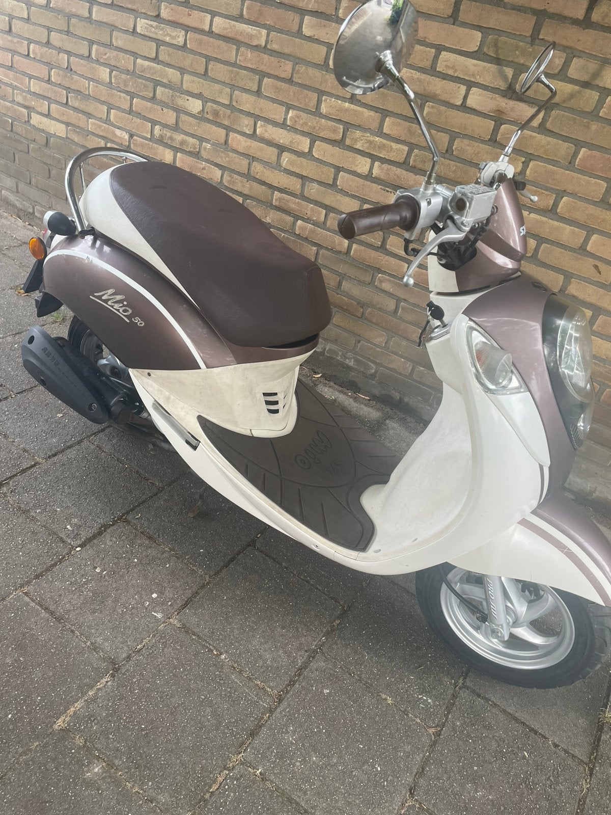 Zgan Sym mio snor 2013 1 eigenaar, Fietsen en Brommers, Scooters | SYM, Zo goed als nieuw, Maximaal 25 km/u, Ophalen, Mio