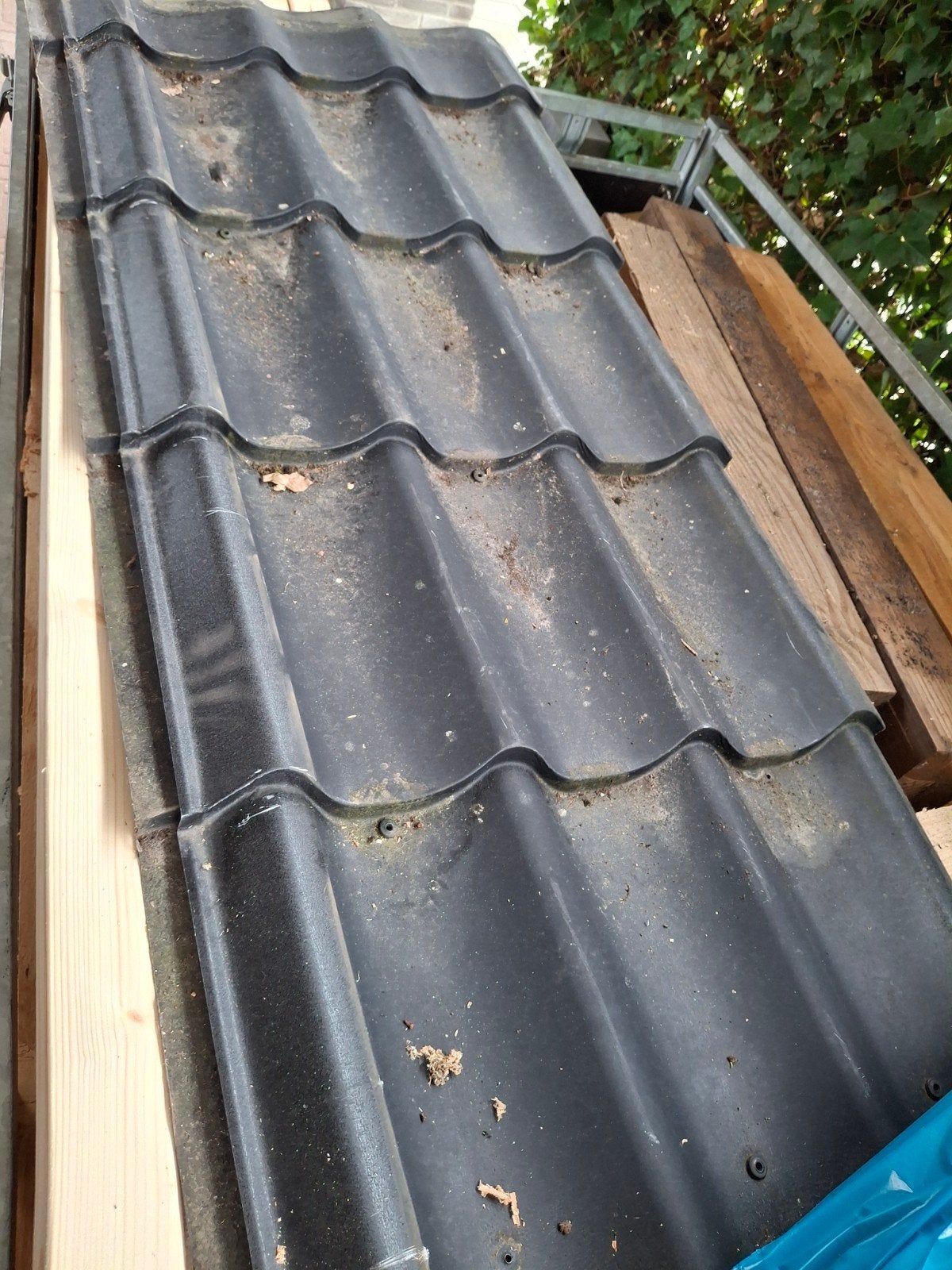 dakplaat 2 stuks, Ophalen, Minder dan 5 m²