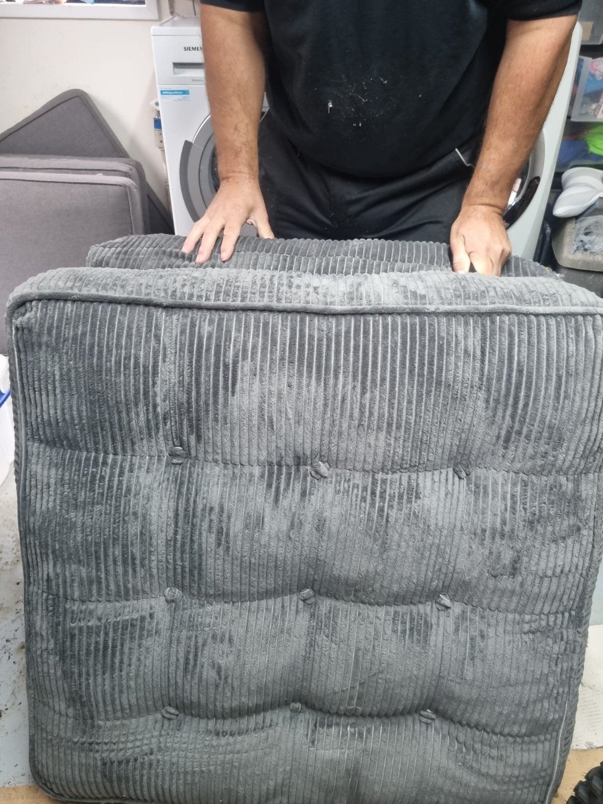 slaapbank/stoel nieuw, Modern, Comfortabel, Nieuw, 75 tot 100 cm, Stof