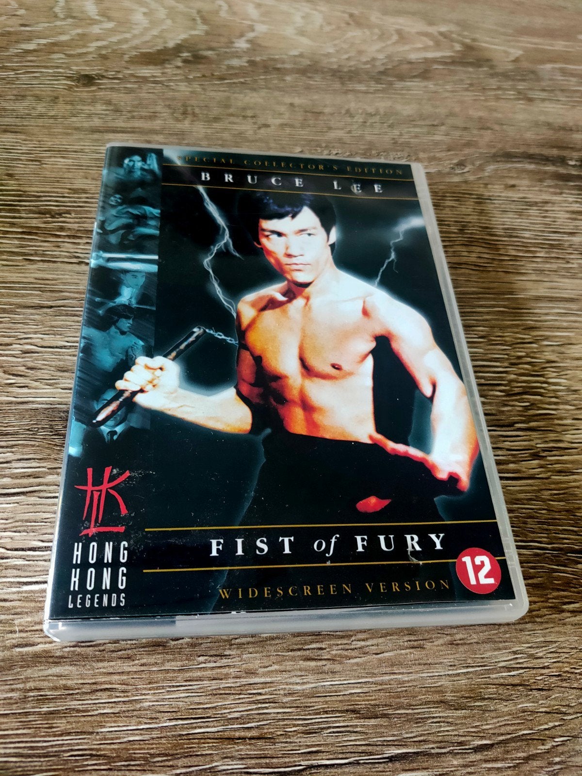 Actie DvD - Hong Kong Legends - Bruce Lee - Fist of Fury, Alle leeftijden, Ophalen of Verzenden, Zo goed als nieuw