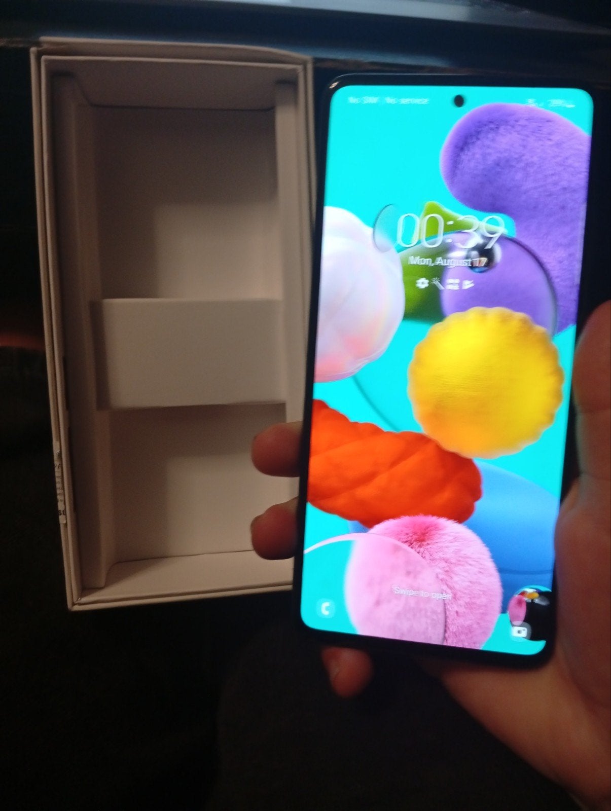 Samsung Galaxy A51 - Lichte gebruikssporen, Telecommunicatie, Mobiele telefoons | Samsung, Gebruikt, Blauw, Touchscreen, Ophalen of Verzenden