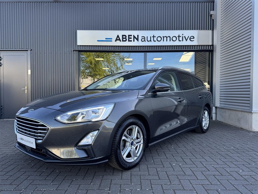 Ford Focus Wagon 1.0 EcoBoost 100PK Titanium (4-SEIZ.|CAMERA, 101 pk, Gebruikt, Zwart, 999 cc
