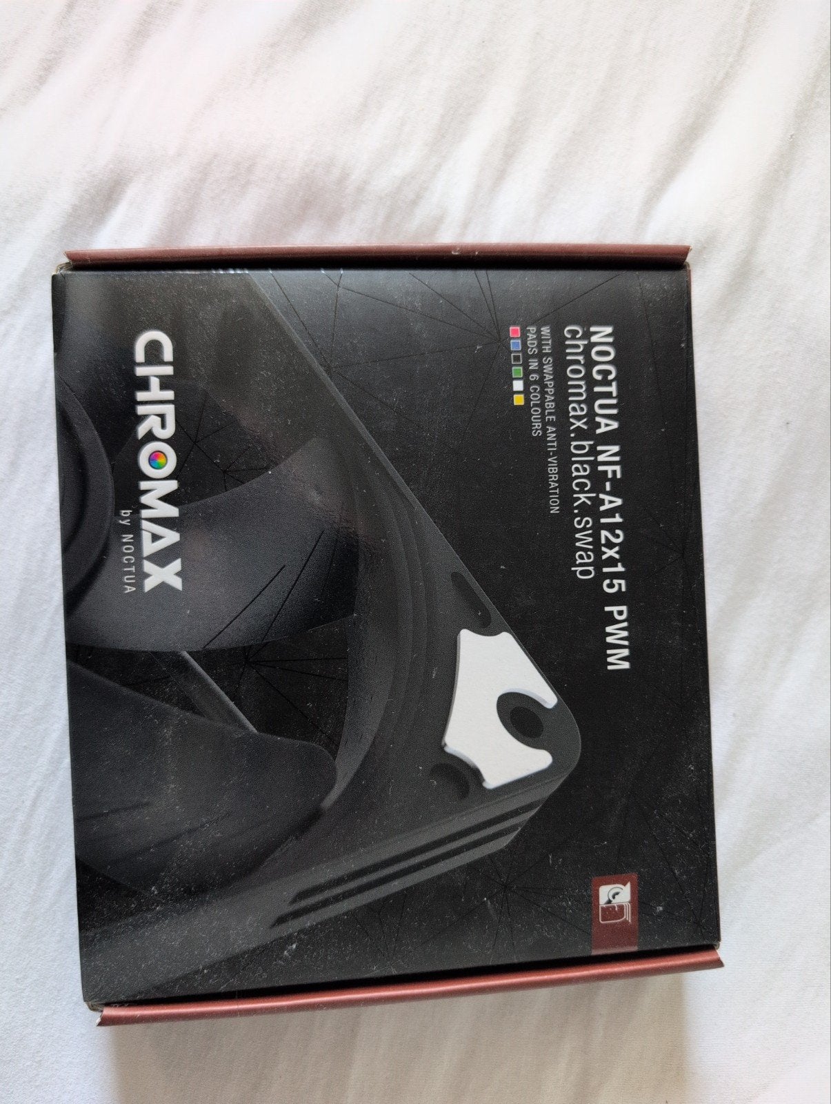 Noctua NF-A12x15 chromaxx zwart, Computers en Software, Ophalen of Verzenden, Luchtkoeling