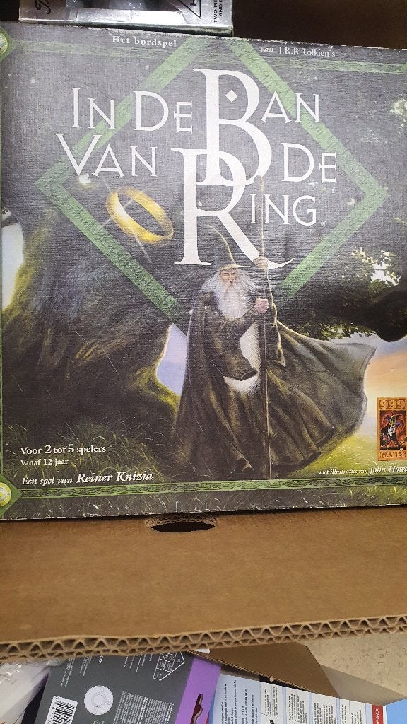 In de Ban van de Ring bordspel – 999 Games, Hobby en Vrije tijd, Gezelschapsspellen | Bordspellen, Ophalen of Verzenden, Zo goed als nieuw