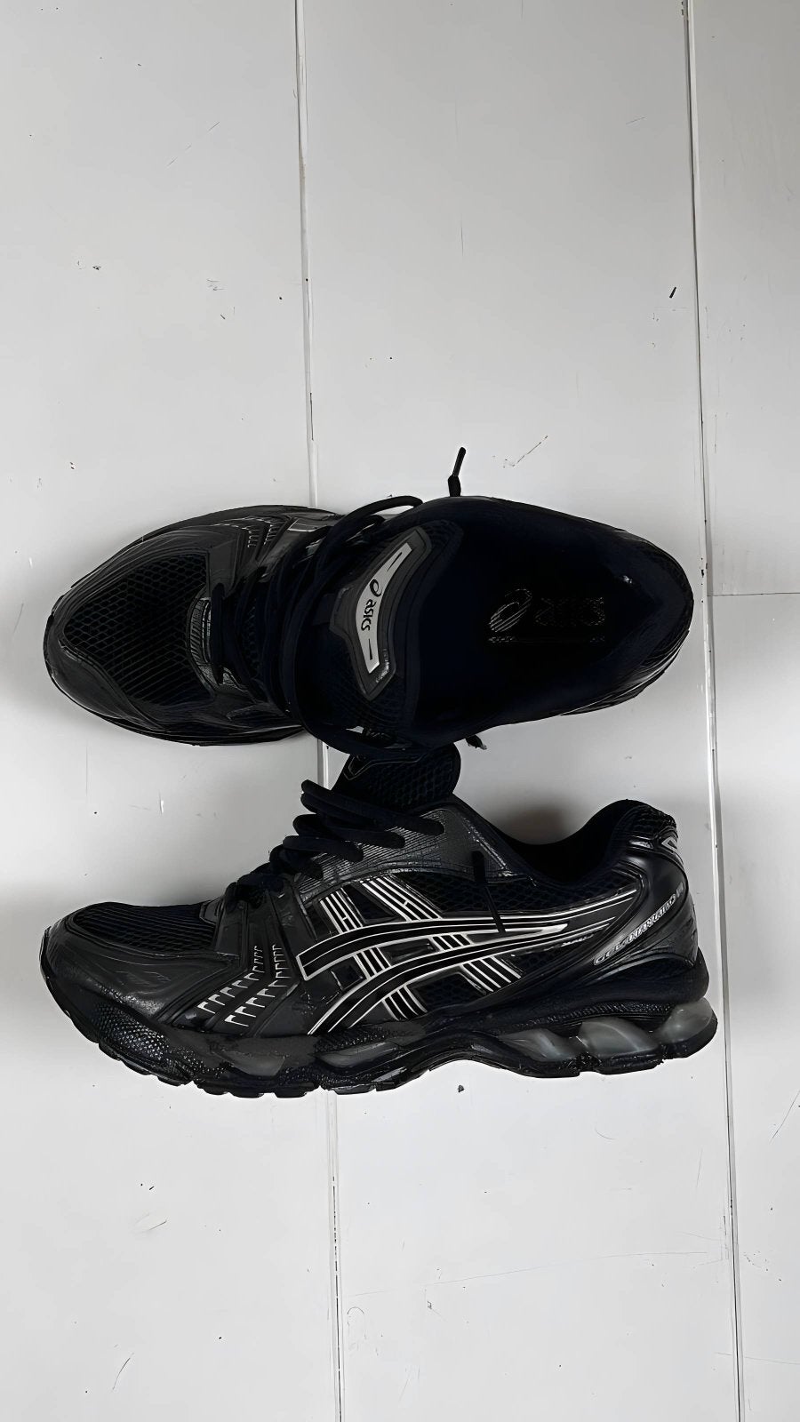 Asics keyano 14, Kleding | Heren, Ophalen of Verzenden, Zo goed als nieuw, Sportschoenen, Zwart